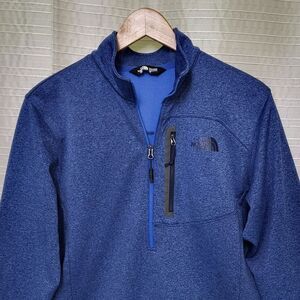 The North Face Canyonlands 1/2 Zip Monster Blue Heather Men's M